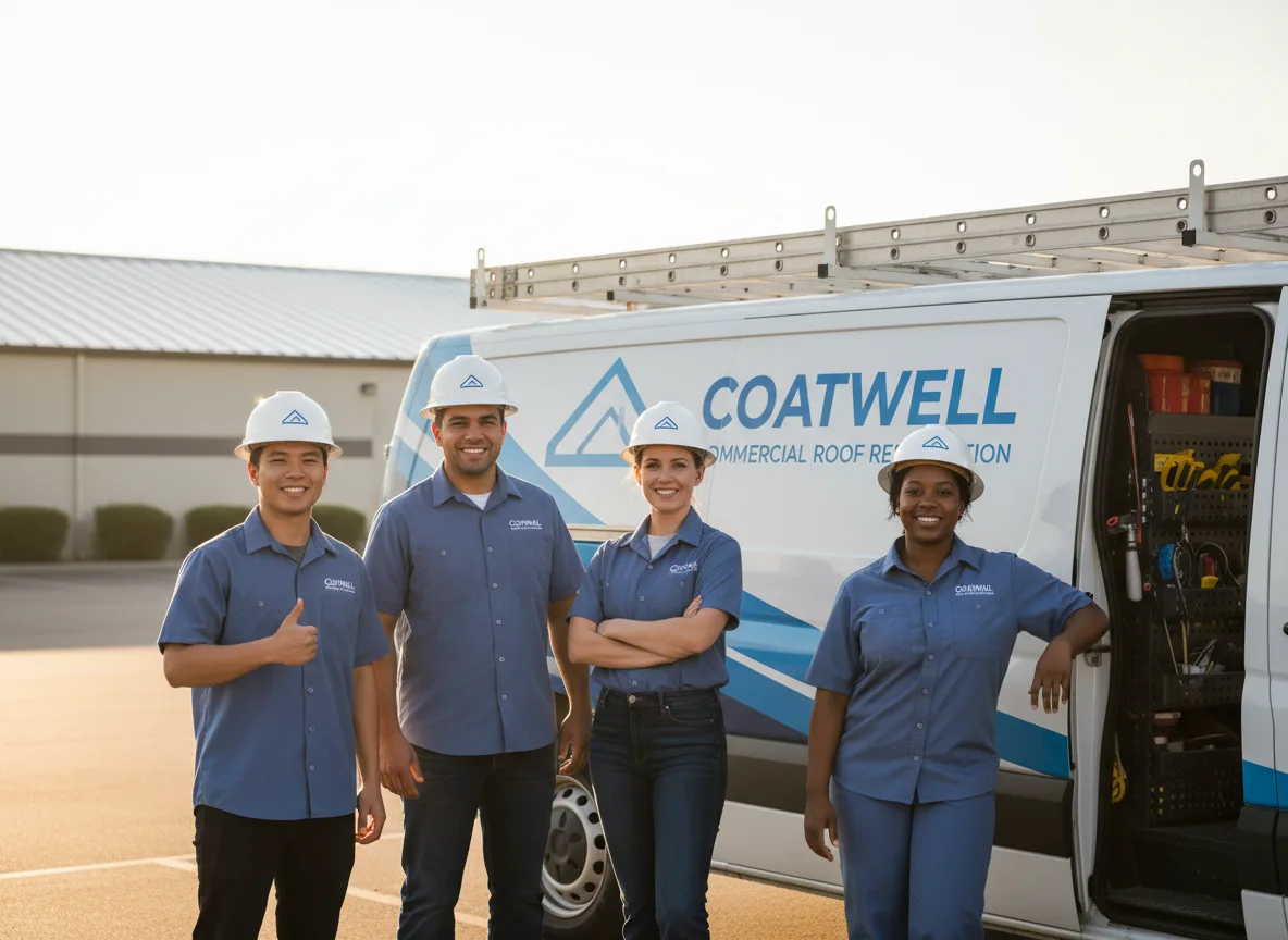 Commercial roof coating company in Arnoldsville, GA